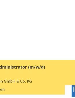 IT-Systemadministrator (m/w/d) - Ibbenbüren