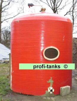 Polyestertank 6.000 L GFK-Tank Lagertank Wassertank Molketank Lagerbehälter Futtertank - Nordhorn