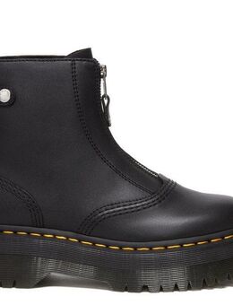 DR. MARTENS Jetta Plateau Stiefel Schlupfboots Schlupfboots mit Vorder-Reißverschluss, Plateausohle
