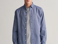 Gant Langarmhemd Slim Fit Oxford Hemd strukturiert langlebig dicker Oxford Hemd Slim Fit