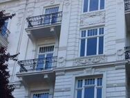 luxuriös. Untergeschoß: Büro + Wohnen elegant. weißer Jugendstil, nahe Klosterstern - Hamburg