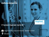 IT System Engineer (w/m/d) - Minden (Nordrhein-Westfalen)