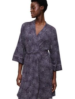 Triumph Morgenmantel Aura Spotlight Robe 01, Midilänge, Modal, Gürtel, weich, atmungsaktiv, knielang