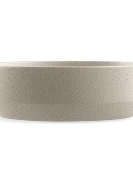 Here Sparky Bevel Hundenapf, cream - Größe L: 1250 ml, Ø 18,9 x H 6 cm
