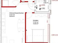 Traumhafte Dachwohnung mit Blick ins Grüne (Erstbezug) - Wackernheim