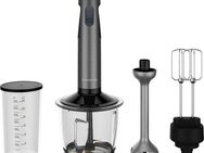 Grundig Stabmixer Set Delisia NovusTM BL 7180, 800 W, Edelstahlkorpus, Soft Start: Antispritz-Funktion, Zirkoniumklingen