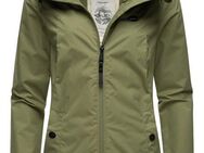 Ragwear Outdoorjacke Monade Übergang stylische Übergangsjacke mit großer Kapuze