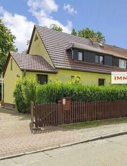 IMMOBERLIN.DE - Attraktives Haus mit naturschönem Südgarten in ruhiger Lage - Kleinmachnow