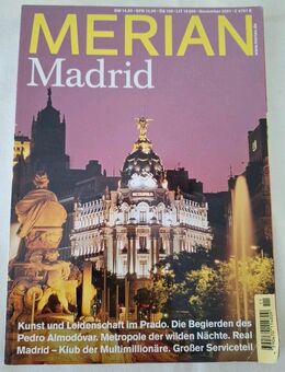 Merian Madrid Spanien Merian-Hefte Reisemagazin Reiseführer Reisezeitschrift - Essen
