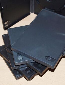 7 DVD/CD Leerhüllen / Slim-Case-Hüllen „schwarz“ (Einzel- Boxen) - Andernach