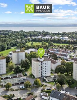 Fußläufig zum Bodensee - 3-Zimmer-Wohnung mit Teilseesicht in Friedrichshafen - Friedrichshafen
