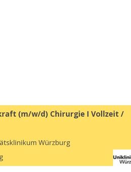 Pflegefachkraft (m/w/d) Chirurgie I Vollzeit / Teilzeit - Würzburg