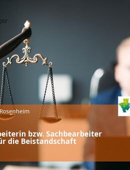 Sachbearbeiterin bzw. Sachbearbeiter (m/w/d) für die Beistandschaft - Rosenheim