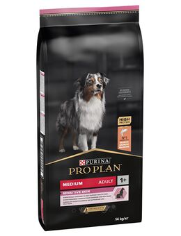 PURINA PRO PLAN Medium Adult Sensitive Skin - Sparpaket: 2 x 14 kg