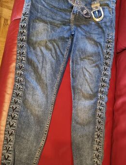 Damen Jeans gr. 44. 1x kurz probiert. Tolles Design - Wuppertal