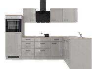 Flex-Well Küchenzeile Lund, wahlw. mit E-Geräten, in weiten Farben erhältlich, Breite 280x170 cm
