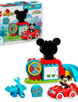 LEGO® Mickys Clubhaus und Auto (10454), LEGO® DUPLO Disney ™ Konstruktionsspielsteine, (27 St), Made in Europe