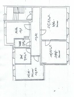 Möblierte 3-Raumwohnung zu vermieten - Senftenberg