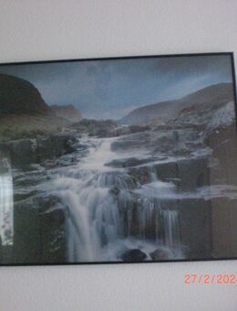 Bild 100 x 70 cm mit 2cm Keilrahmen (Metall) - Senftenberg