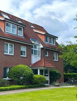 Sonnige 3-Zimmer-Maisonette- Dachgeschosswohnung mit Sonnenbalkon im beliebten Ortskern - Halstenbek