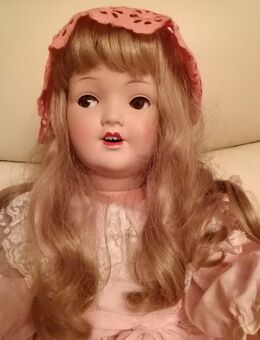 Sammlerpuppe Sonneberg Halbach Antik, Rar Vitrinenstück - Viernheim