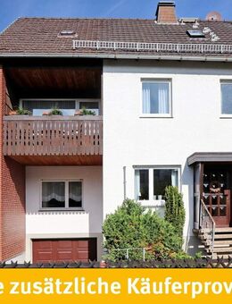 Großes Reihenendhaus mit Wintergarten und gepflegten Garten - Büren