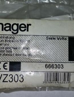 Hager VZ303 Schließung für Volta Verteiler neu OVP. - Berlin Marzahn-Hellersdorf