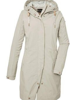 G.I.G.A. DX by killtec Softshellparka GS 16 WMN SFTSHLL PRK Wasserdichter, atmungsaktiver Parka aus recycelten Materialien