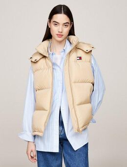 Tommy Jeans Steppweste TJW ALASKA PUFFER VEST mit Logostickerei