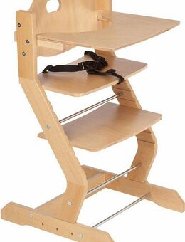 tiSsi® Hochstuhltablett Ablagebrett aus Holz für Hochstuhl, Natur, Holz, für den tiSsi® Hochstuhl, Made in Europe