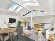 Oberammergau: Offene Atelierwohnung - 3 Zimmer - mit Garten und Bergblick - Oberammergau