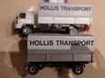 Modellauto 1:50/55--Siku Hollis Transport Volvo FL 10 Intercooler mit Anhänger in 53340