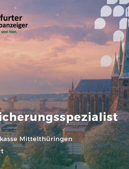 Versicherungsspezialist (m/w/d) im Privatkundengeschäft - Erfurt