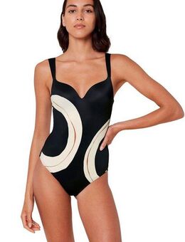 Triumph Badeanzug Summer Allure OWP 01 mit grafiischem Muster