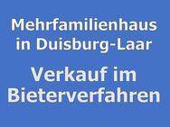 DUISBURG-Laar - Mehrfamilienhaus - Verkauf im Bieterverfahren - Gebotstermin 15.11.2024 - Duisburg