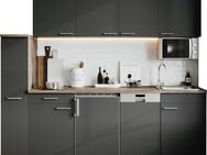 RESPEKTA Küche Oliver, Breite 225 cm, wechselseitig aufbaubar