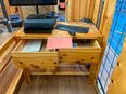 Kassen/Ladentisch-mit 2 schubladen aus massiven Zirbenholz in 87452