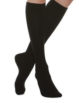 RELAXSAN Stützkniestrümpfe RelaxSan "Wärme-Stützkniestrumpf", 18-22 mmHg, abgestufte Kompression (1-Paar) Atmungsaktiv und wärmend, extrem bequem, lange Haltbarkeit