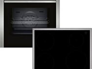 NEFF Backofen-Set N 30/N 50 BX36I, mit Teleskopauszug nachrüstbar