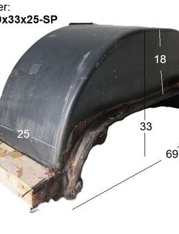 Dethleffs Radhaus ca 69 x 33 gebraucht Radkasten (zB RD3 BJ 96) S - Schotten Zentrum
