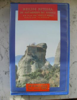 Heilige Meteora: Die Katakomben des Himmels/ Vasilis Maros. Klöster, Griechenland, Athen 3 VHS-Videos Filme Videokassetten  Videofilme zus. 9,- - Flensburg