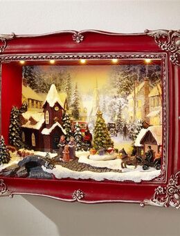 LED Bild mit Weihnachtsmelodie Wanddeko Wandbild XMas #42906 - Birkenfeld (Baden-Württemberg)