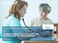 Sachbearbeiter (m/w/d) für Start- und Teilzahlungen für Zahnarztpraxen - München