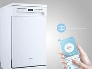 Midea Standgeschirrspüler SF 5.45NW wi, 9 Maßgedecke