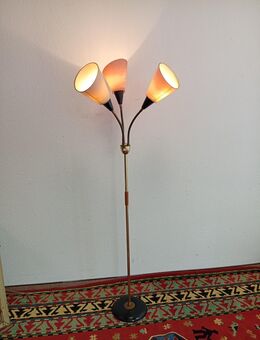 50er 60er Jahre Tütenlampe Lampe Stehlampe Rockabilly Tulpenlampe - Kabelsketal