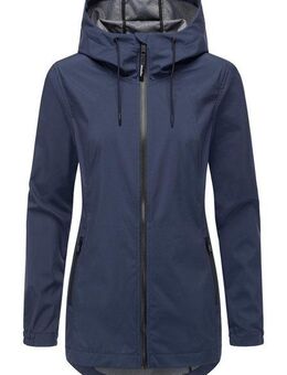 Ragwear Kurzmantel Zuzka Sport Wasserdichter kurzer Übergangsmantel für Damen