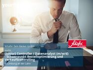 (Junior) Controller / Datenanalyst (m/w/d) - Schwerpunkt Bestelloptimierung und Verkaufscontrolling - Limburg (Lahn)