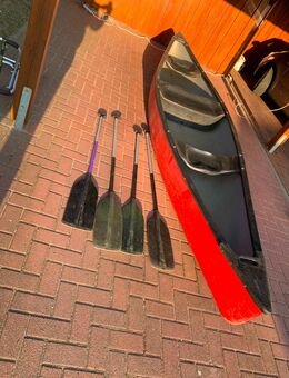 Kanu Kanadier 4 Sitzer mit 4 Paddel Boot - Stade (Hansestadt) Zentrum