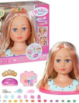 Baby Born Frisier- & Schminkkopf Sister Styling Head Prinzessin, mit Zubehör