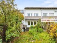 IMMOBERLIN.DE - Sympathisches Haus mit Südterrasse, Balkon & Gestaltungspotenzial in familiärer Lage - Berlin